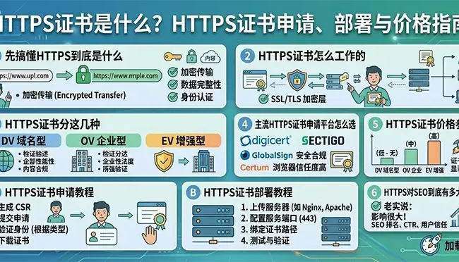 HTTPS证书是什么？HTTPS证书申请、部署与价格指南