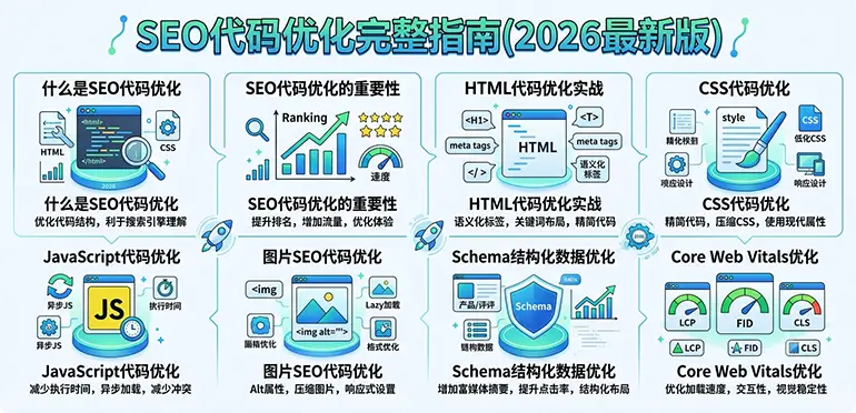 技术SEO:代码优化完整指南(2026最新版)