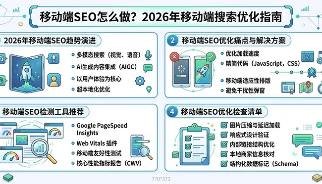 移动端SEO怎么做2026年移动端搜索优化指南