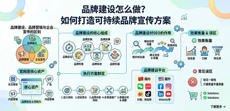 品牌建设怎么做?如何打造可持续品牌宣传方案